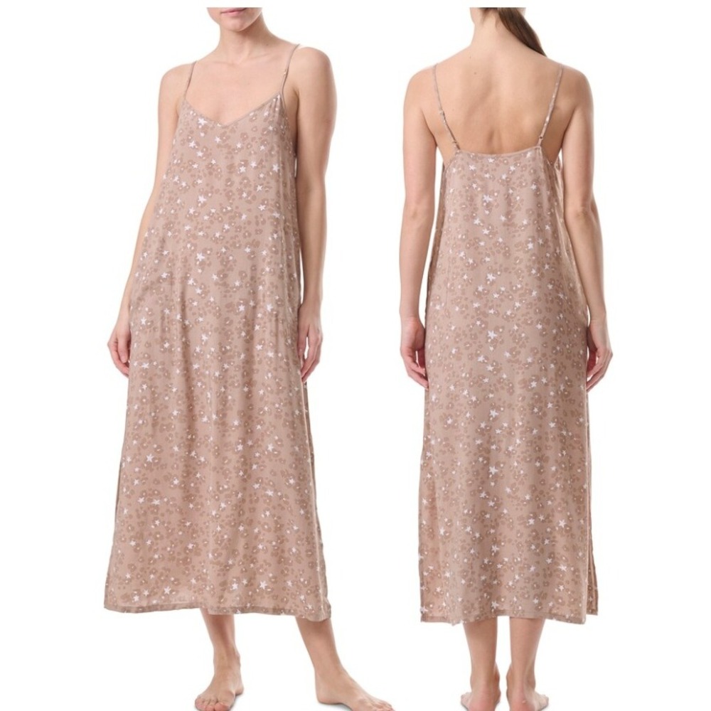 Splendid Print‎ Maxi Chemise Nightdress Nightgown Size XL